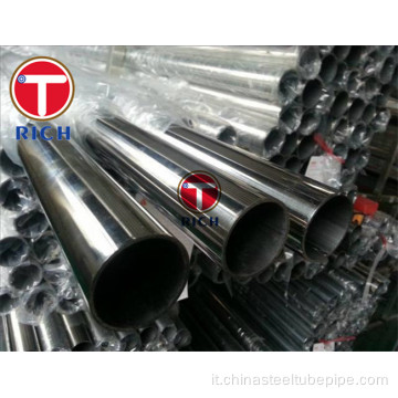 Tubo rivestito in acciaio inossidabile TORICH per scopi strutturali